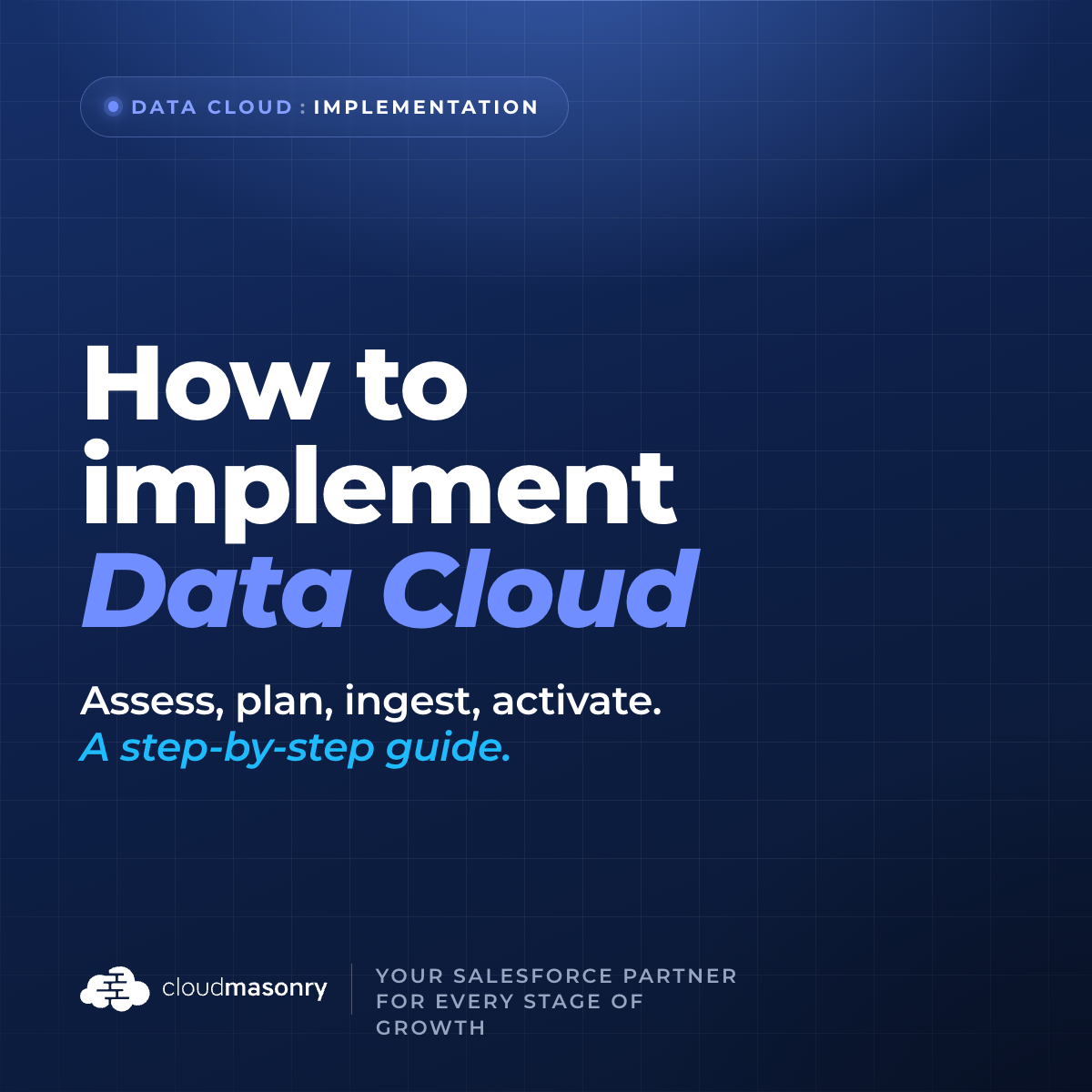 How to Implement Salesforce Data Cloud